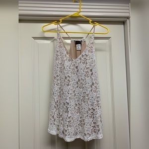 Annabelle Lace Tank Top Size XL